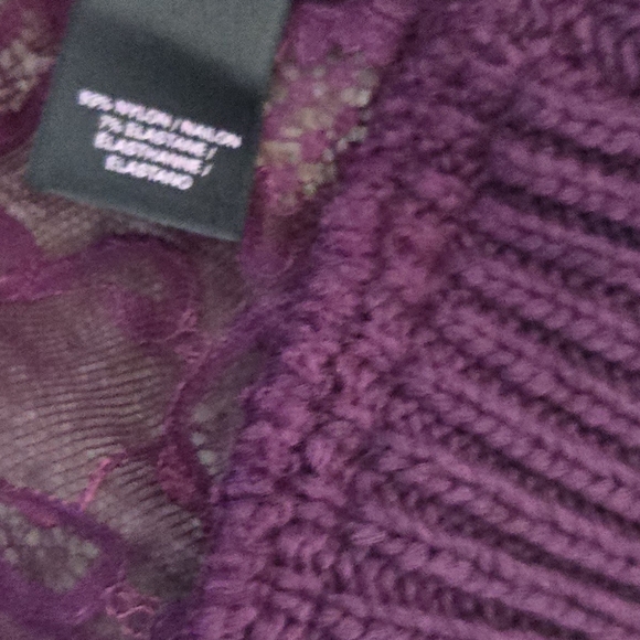 NWOT Victoria's Secret Lace Bomber Jacket Size Medium - Picture 3 of 3